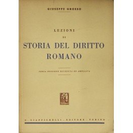 Lezioni di storia del diritto romano