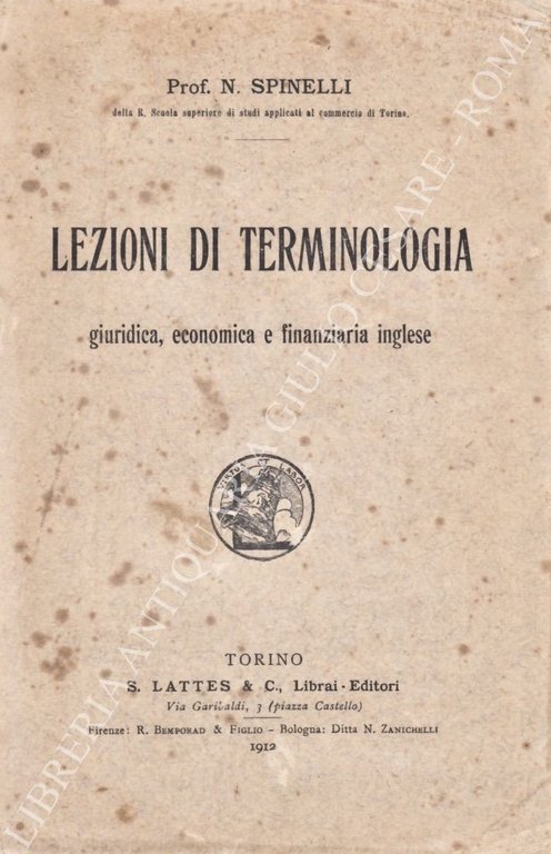 Lezioni di terminologia giuridica, economica e finanziaria inglese | Immagine Gallery 2
