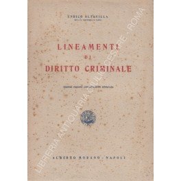 Lineamenti di diritto criminale