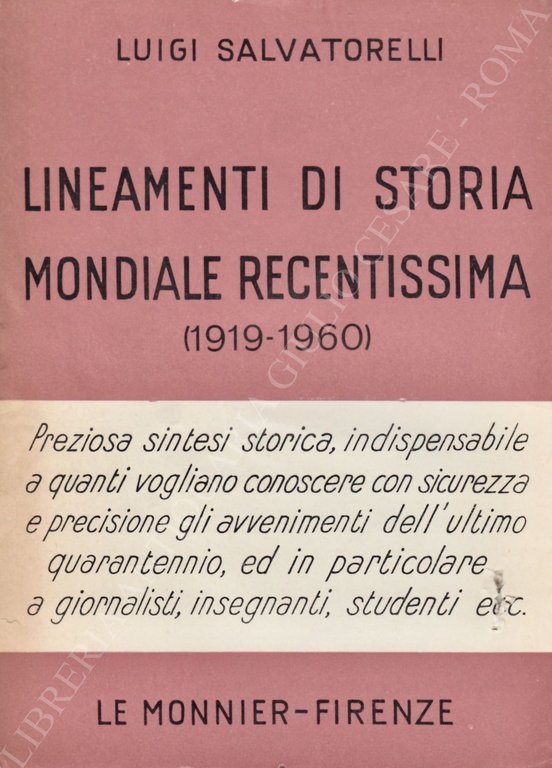 Lineamenti di storia mondiale recentissima (1919-1960) | Immagine Gallery 2