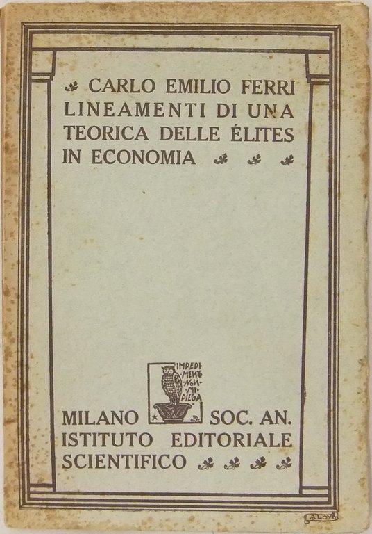 Lineamenti di una teorica delle elites in economia | Immagine Gallery 2