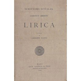 Lirica. A cura di Giuseppe Fatini