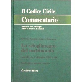 Lo scioglimento del matrimonio. Art. 149 e L. 1° dicembre …