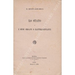 Lo Stato e i suoi organi o rappresentanti