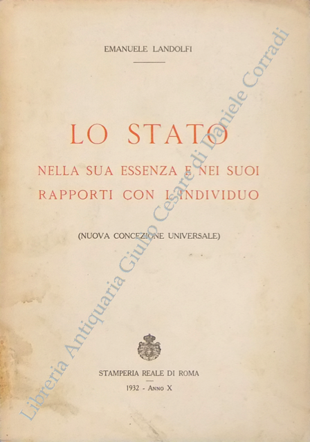 Lo Stato nella sua essenza e nei suoi rapporti con … | Immagine Gallery 2