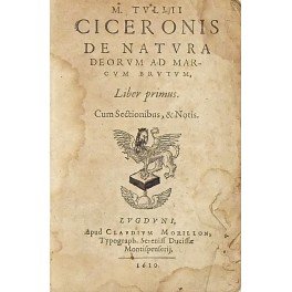 M. Tullii Ciceronis De natura deorum ad Marcum Brutum. UNITO …