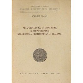 Maggioranza minoranze e opposizione nel sistema costituzionale italiano
