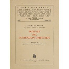 Manuale del contenzioso tributario