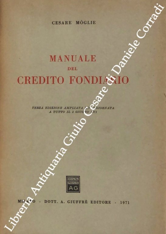 Manuale del credito fondiario | Immagine Gallery 2