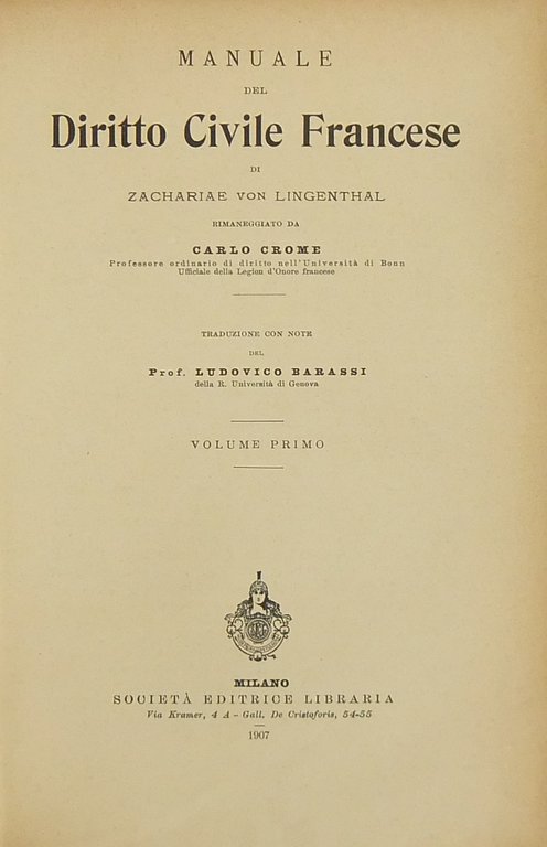 Manuale del diritto civile francese di Zachariae Von Lingenthal rimaneggiato … | Immagine Gallery 2