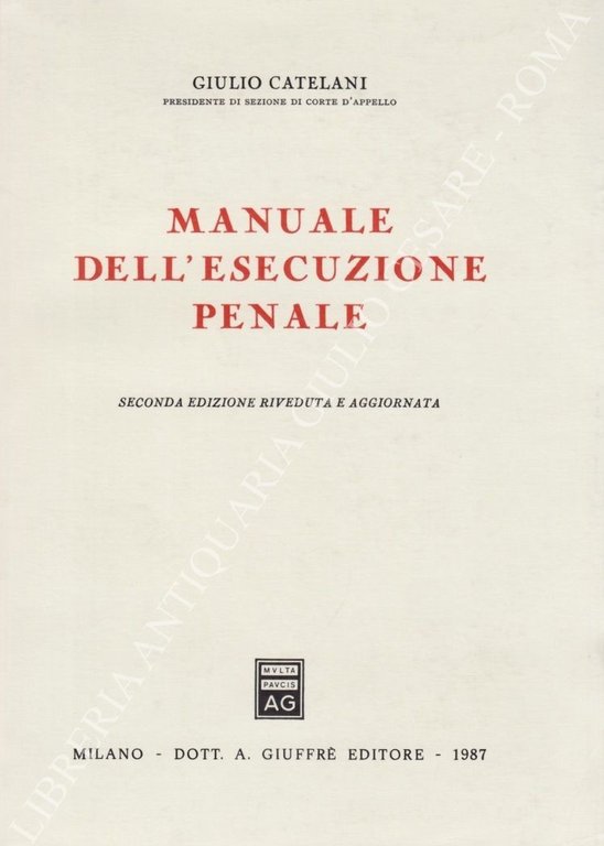 Manuale dell'esecuzione penale | Immagine Gallery 2