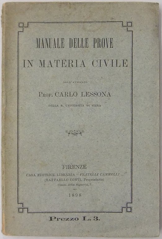 Manuale delle prove in materia civile | Immagine Gallery 2