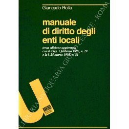 Manuale di diritto degli enti locali | Immagine principale