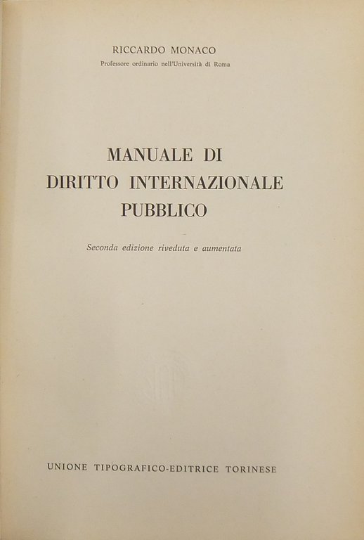 Manuale di diritto internazionale pubblico | Immagine Gallery 2