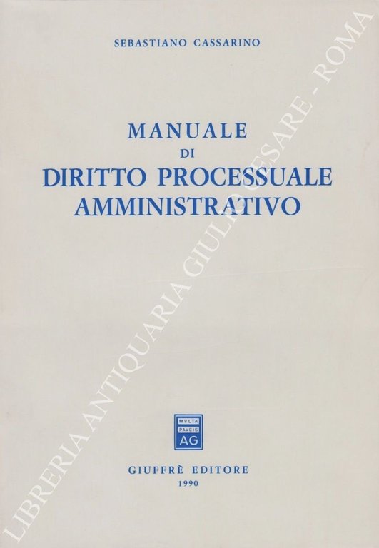 Manuale di diritto processuale amministrativo | Immagine Gallery 2