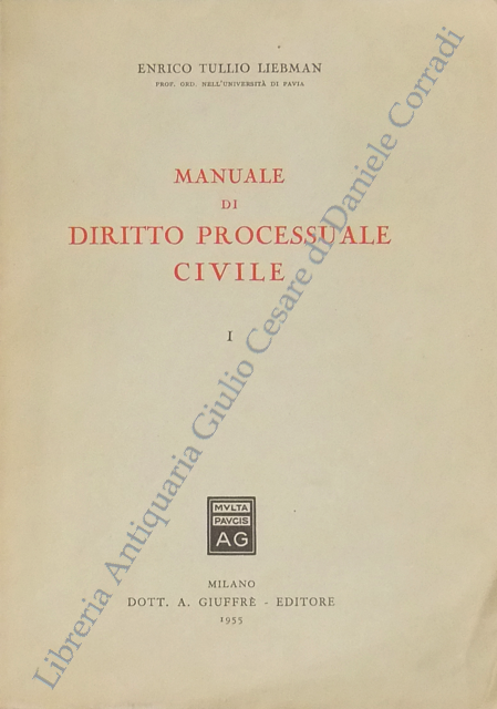 Manuale di diritto processuale civile. Vol. I (unico pubblicato) | Immagine Gallery 2