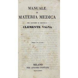 Manuale di materia medica