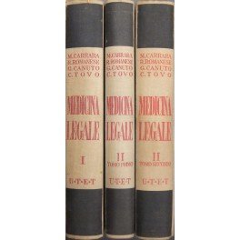 Manuale di medicina legale. Vol. I - Con 3 tavole policrome e 210 figure in parte a colori; Vol. II, parte I - Con 125 figure in parte a colori; Vol. II, parte II - Con una tavola policroma e 190 figure in parte a colori