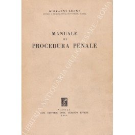 Manuale di procedura penale | Immagine principale