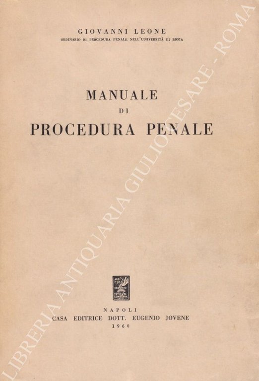 Manuale di procedura penale | Immagine Gallery 2