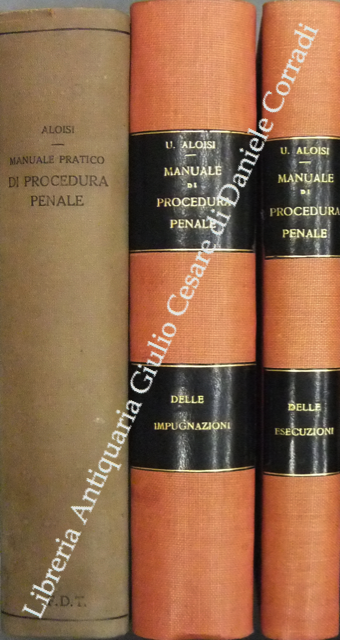 Manuale pratico di procedura penale. Vol. I. Vol. III - … | Immagine Gallery 2