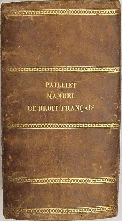 Manuel de droit francais contenant. | Immagine Gallery 2