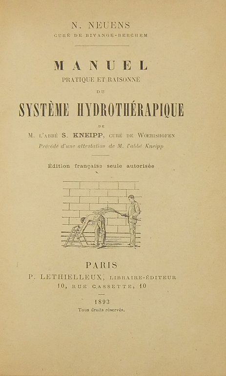 Manuel pratique et raisonne du systeme hydrotherapique de M. l'abbe … | Immagine Gallery 2