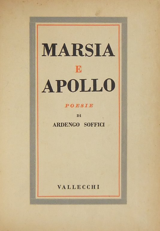 Marsia e Apollo. Poesie | Immagine Gallery 2