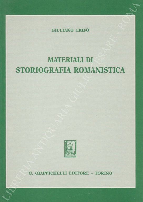 Materiali di storiografia romanistica | Immagine Gallery 2