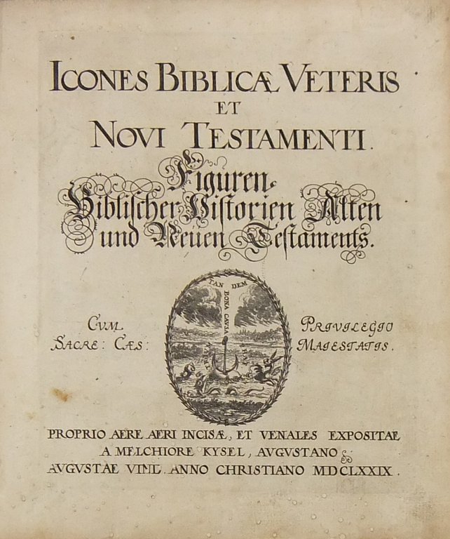 Melchiore Kysel Augustano Icones biblicae veteris et novi testamenti Figuren … | Immagine Gallery 2
