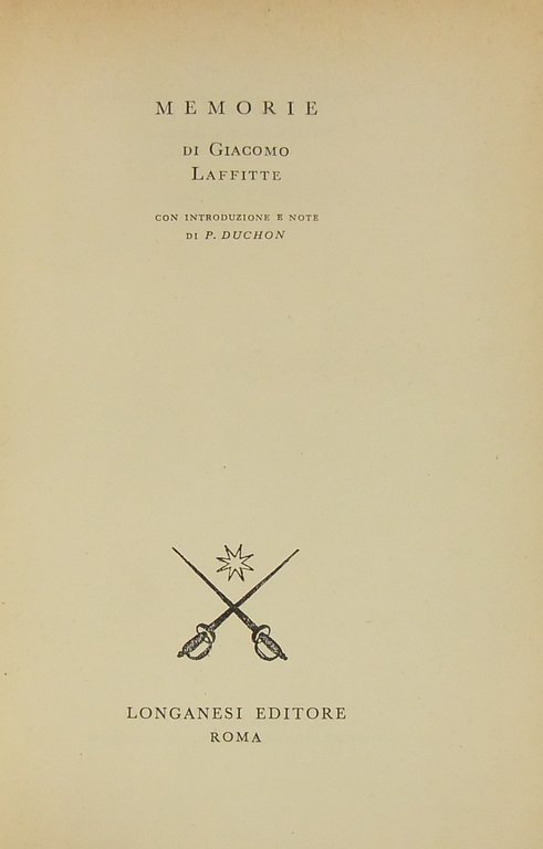 Memorie. Con introduzione e note di P. Duchon | Immagine Gallery 2