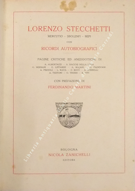 Mercutio - Sbolenfi - Bepi. Con Ricordi autobiografici. Pagine critiche … | Immagine Gallery 2