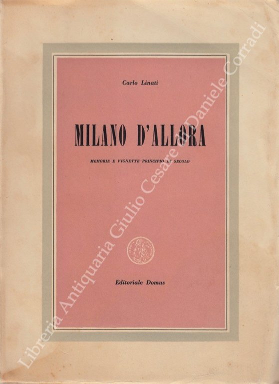 Milano d'allora. Memorie e vignette principio di secolo | Immagine Gallery 2