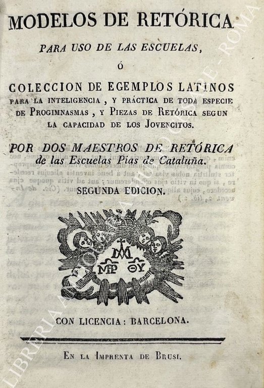 Modelos de retorica para uso de las escuelas, o coleccion … | Immagine Gallery 2
