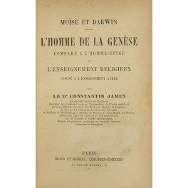 Moise et Darwin. L'homme de la Genese compare a l'homme …