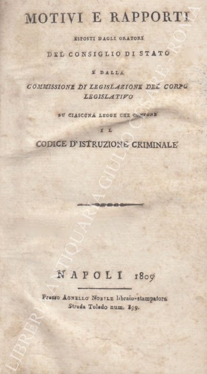 Motivi e rapporti esposti dagli oratori del consiglio di Stato … | Immagine Gallery 2