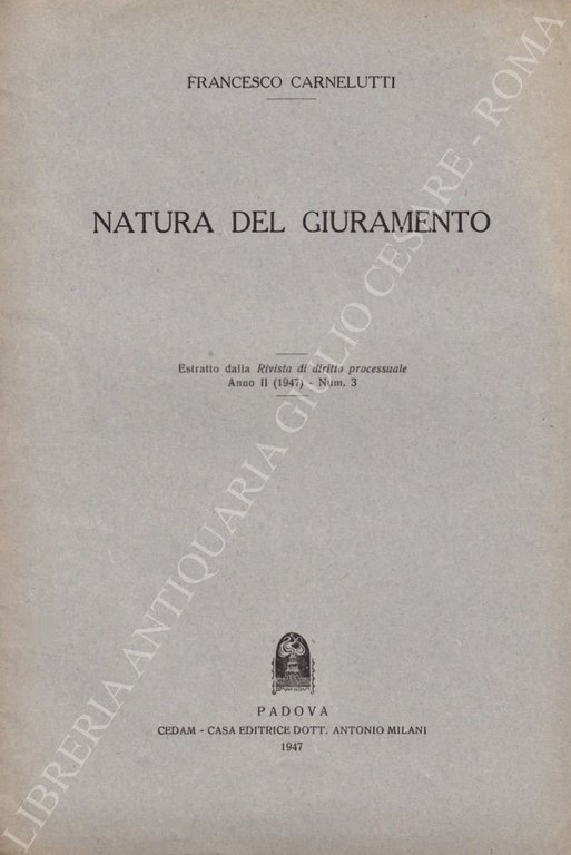 Natura del giuramento | Immagine Gallery 2