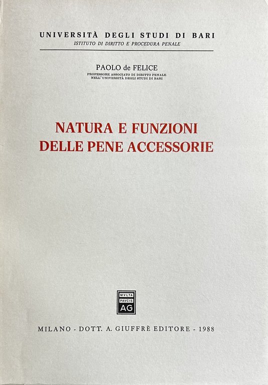 Natura e funzioni delle pene accessorie | Immagine Gallery 2
