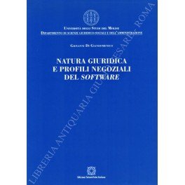 Natura giuridica e profili negoziali del software