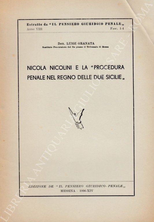 Nicola Nicolini e la "procedura penale nel Regno delle Due … | Immagine Gallery 2