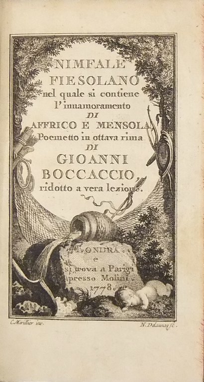 Nimfale Fiesolano nel quale si contiene l'innamoramento di Affrico e … | Immagine Gallery 2