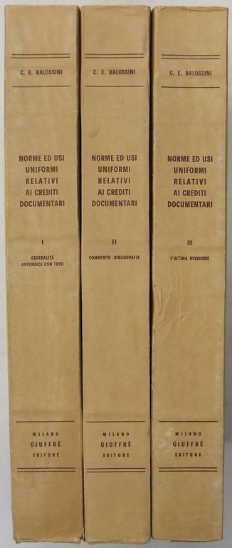 Norme ed usi uniformi relativi ai crediti documentari. Vol. I … | Immagine Gallery 2