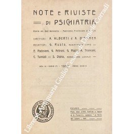 Note e riviste di psichiatria. Diario del San Benedetto - … | Immagine principale