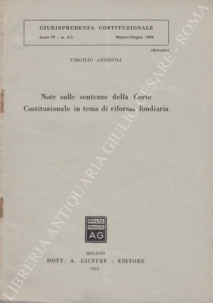 Note sulle sentenze della Corte Costituzionale in tema di riforma … | Immagine principale