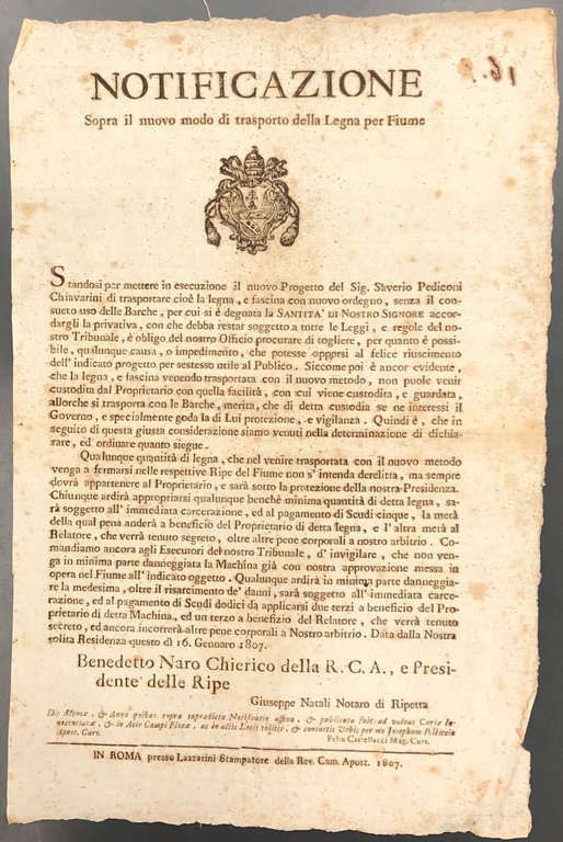 Notificazione. A seguito della messa in opera del nuovo progetto … | Immagine Gallery 2