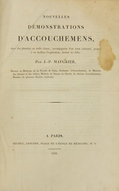 Nouvelles demonstrations d'accouchemens avec des planches en taille-douce accompagnees d'un … | Immagine Gallery 2