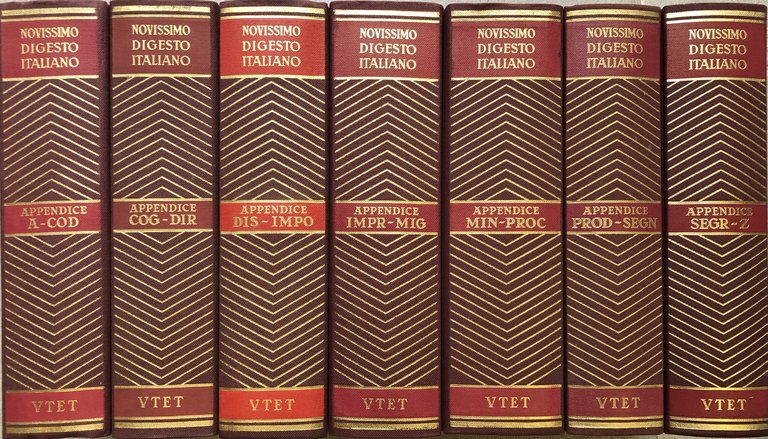 Novissimo Digesto Italiano. Diretto da Antonio Azara e Ernesto Eula. … | Immagine Gallery 2