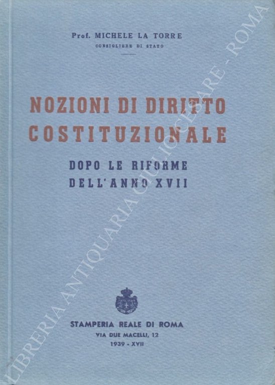 Nozioni di diritto costituzionale dopo le riforme dell'anno XVII | Immagine Gallery 2