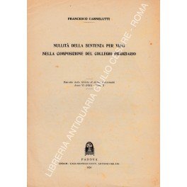 Nullità della sentenza per vizio nella composizione del collegio giudiziario | Immagine principale