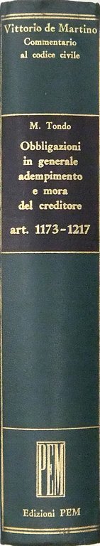 Obbligazioni in generale adempimento e mora del creditore. Art. 1173-1217 | Immagine Gallery 2